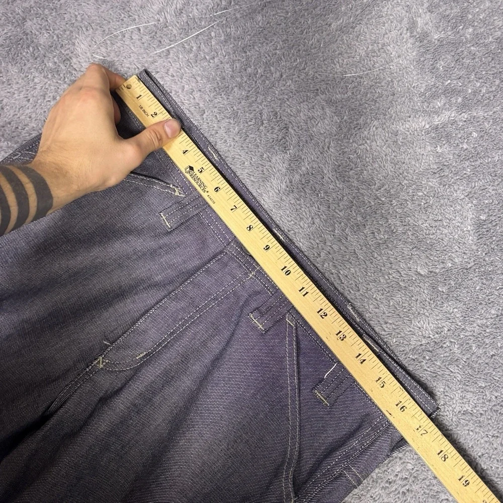 G Star Raw Jeans Mens 34x34 Comwood Bootcut Raw Denim Flap Pockets Baggy Skate